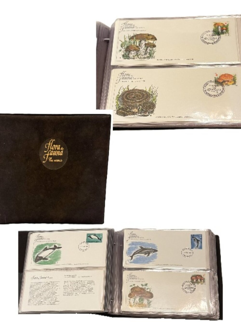 Flora & Fauna of the World Stamp Collection 56 First Day Covers Vintage 1981